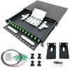 Duogalia SC-APC Simplex Singlemode 12 Port Rack Mount Enclosure Box