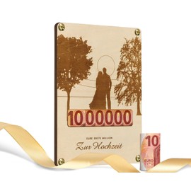 Giftota Money Gift Wedding First Million for Bride and Groom - Wedding Gift Money - For Wedding Alles Liebe