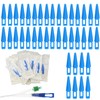 40 Sets Catheter Plugs - Individually Package Catheter Plug Adapter