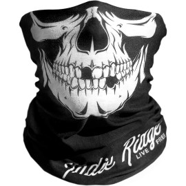 Indie Ridge Ridge Skull Winter Face Mask for Motorcycle, Ski, and Snowboard