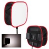 Fdit LED Light Panel Softbox, Collapsible Photography Square Video Light