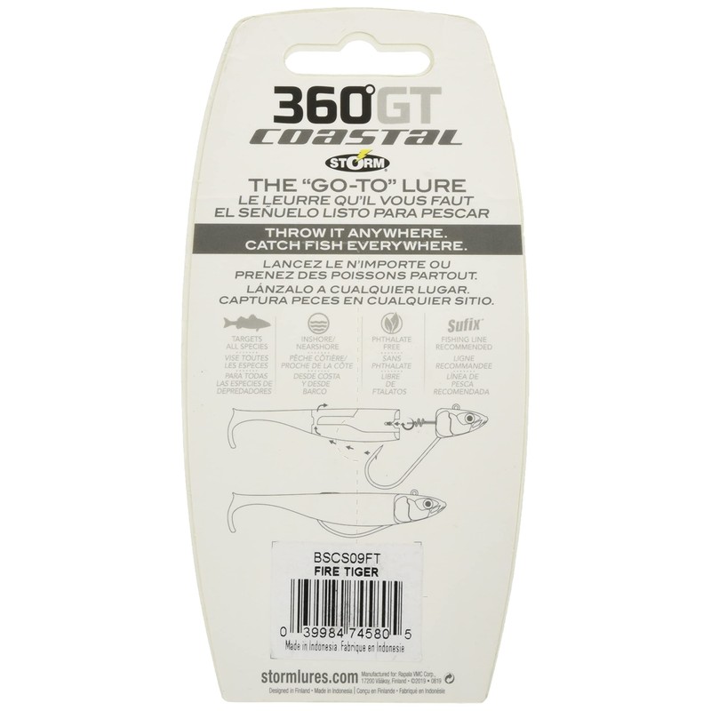 Rapala Storm 360 Costal Viscay Shad 3.5 inches (9 cm)