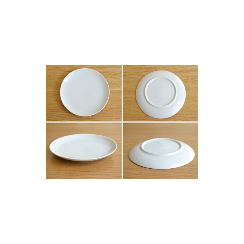 Tableware East Simple Round Plate 6inc 16cm White