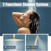 Aolemi Ceiling Mount Shower System Rain Shower Head with Handheld