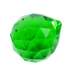 40mm Crystal Ball Prisms for Chandelier, Ceiling light, Christmas Tree , Window display, Wedding Display, CurtainsW Mxsabrina Red String Bracelet (Green)