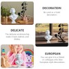 EXCEART Resin Sketch Figures Beethoven Bust Statue Figures Plaster Line