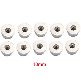 10 Pieces Wood Dowels and Dowel Pins Centre Alignment Tool Kit 6-12mm Center Points Dowel Positioning for Wood Groove Plugs Furniture Wooden Frame Fixing (10mm)