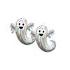 Set of 2 Holographic Spooky Ghost 28" Foil Party Balloons
