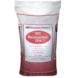 Grower Select M2 Professional Mix, 2.8cf Loose Fill Growing Mix