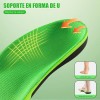 2pcs Plantillas Ortopedicas Para Fascitis Plantar Pie Plano