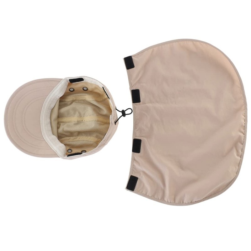 Connectyle Men's Outdoor UV Protection Cap, Neck Cover, Sun Hat,