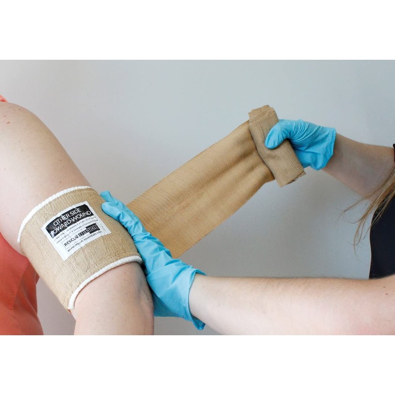 Rescue Essentials 4" Emergency Trauma Dressing - 5 Pack