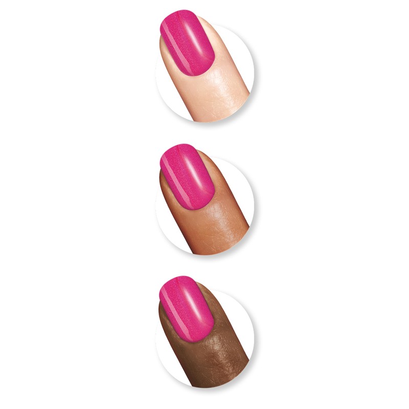 Sally Hansen Color Therapy Nail Polish, Rosy Glow, Pack of