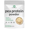 Unflavored Pea Protein Powder, 5lbs – Premium North American Grown