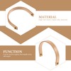 Kichvoe Wooden Teapot Handle Replacement Set 2 Pieces Heat-Resistant Beech