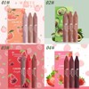 3 pcs Lip Liner and Lipstick Makeup Set (03)