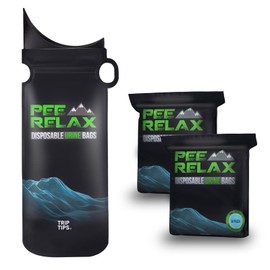 TRIPTIPS 1000cc Pee Bags for Travel for Women Men Kids, 12/24 Pcs Disposable Urine Bags for Travel, Emergency Car Urine Bag Leak-Proof, Disposable Urinals for Men Portable Urine Bag (24)