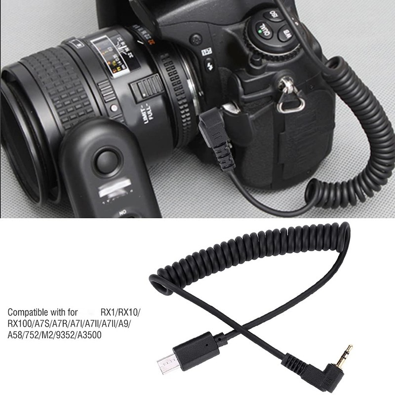 VBESTLIFE RM-VPR1 3.5mm / 2.5mm Trigger Cable for RX1 RX10