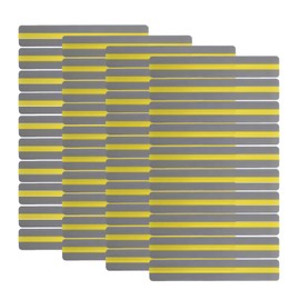 FULHANY Pack of 40 Reading Rulers - Reading Aid Children - Reading Ruler Primary School - Visual Stress Relief for Children with Dyslexia and Increased Reading Speed (19 x 3.2 cm)