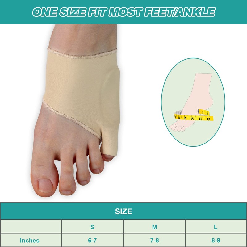 WooTshu Tailor Bunion Corrector Pads for Pinky Toe Relief, Little