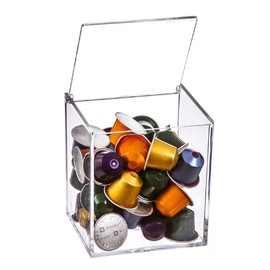 Dcasa Plexiglass Capsule Holder for Nespresso or Dolcegusto