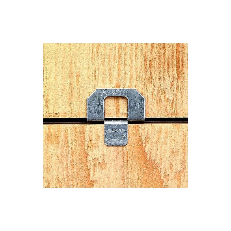 Simpson Strong-Tie PSCL 1/2-20-Gauge Panel Sheathing Clip for 1/2" Plywood