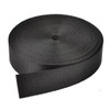 LIUSM 10 Yard Nylon Webbing Strap,Black Durable Flat Straps for
