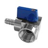 Beduan Stainless 3/8" Barbed x 1/2" NPT Female 90 Degree