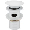 Antfly Drain Fitting Sink with Overflow, Drain Valve, Pop-Up Valve,
