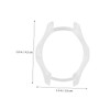 BIUDECO 3pcs Protective Frame Cover for Smart Watch Full Against