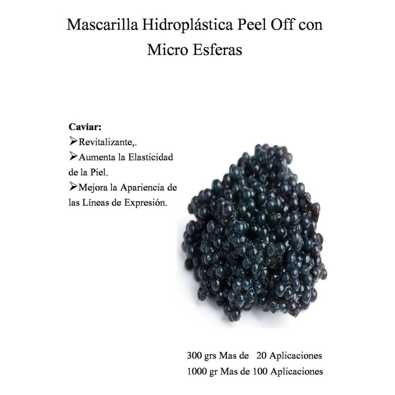 Mascarilla Hidroplastica Polvo 300g + Mas D 20 Aplicaciones