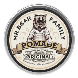 Hair Pomade for Men - Water Based Medium Hold Men Hair Styling Pomade Contains Volumising Bentonite Clay - Texturising Non Greasy Anti Dandruff Pomade for That Natural Healthy Shine - Original 100 ml