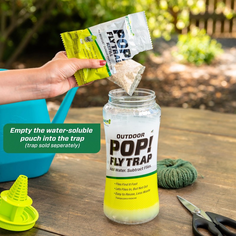 RESCUE! POP! Fly Trap Bait Refill – Outdoor Use –