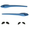 Oakley Flak 2.0 XL Rectangular Earsock/Nosepiece Kit, Sky Blue, One