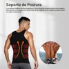 Arjen Kroos Mens Tank Top Shapewear Adelgazamiento Body Shaper Chaleco
