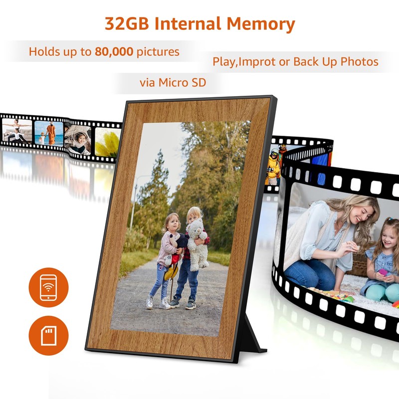 Digital Picture Frame,WiFi frameo Digital Photo Frame with 10.1 Inch