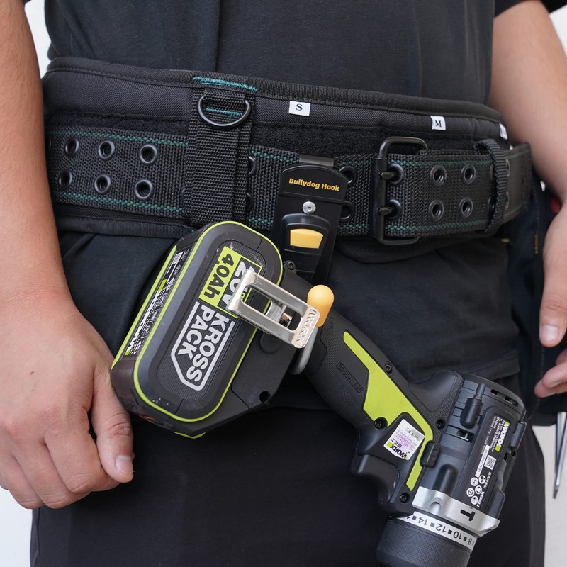 Tool Holster,Tool Belt Hook Single Strong Clip-on Belt for Cordless