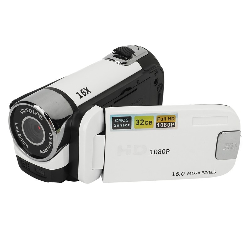 D90 1080P 16MP Digital Camera 2.4 Inch Rotatable Screen Camcorder