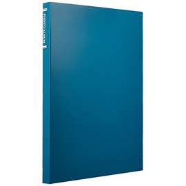 Nakabayashi CTP2L-80-BU Clear Pocket Album, 2L Size, 88 Sheets, Blue
