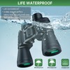 20x50 High Powered Binoculars for Adults, Waterproof Compact Binoculars with