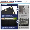 Windscreen4less 4' x 24' Privacy Fence Screen Heavy Duty Windscreen