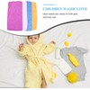 4 Piezas Toalla Facial de Fibra de Bambú Absorbente y