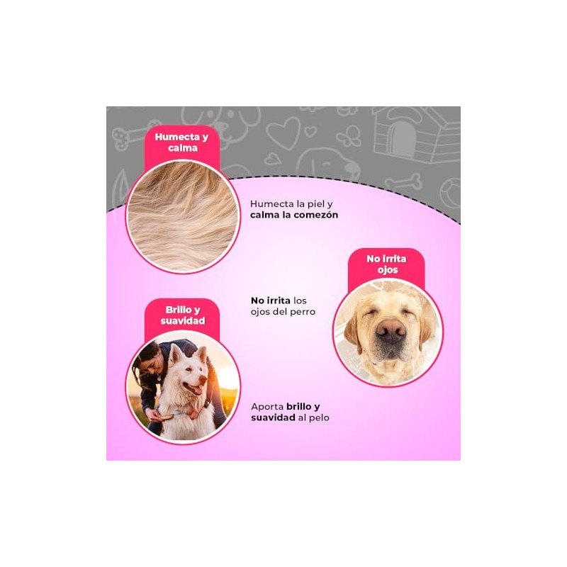 Fancy Pets Essentials Sampoo para Piel Sensible de Perro con