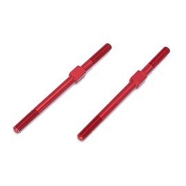 Square SGX-3050R A70-75 Duralumin Turnbuckle M3 x 50mm (Red)
