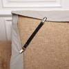 Boao 12 Pcs Bed Sheet Clips Straps Sheet Corner Straps