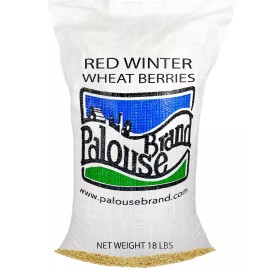 Palouse Brand Bulk Red Winter Wheat Berries, 18 LBS