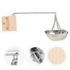 Gatuida 1set Stainless Steel Essential Oil Bowl Aromatherapy Tray for