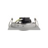 XQ-lite GX53 Recessed Spotlight, 4 Square, Adjustable, XQ0961