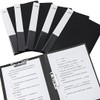 A4 Double Strong Clips File Folder Report Cover, Punchless Binder,