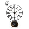 Sorbus Large Wall Clock for Living Room Decor - 24